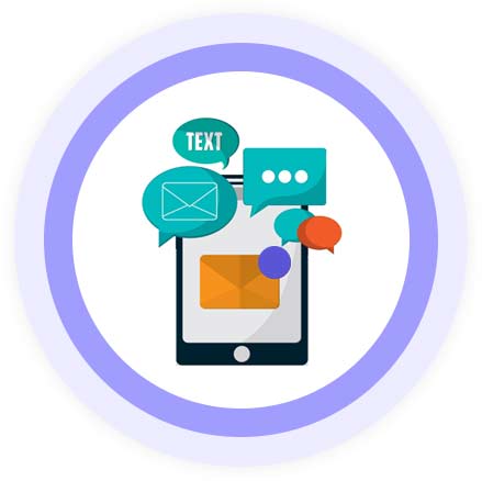 Built in SMS & Email Marketing